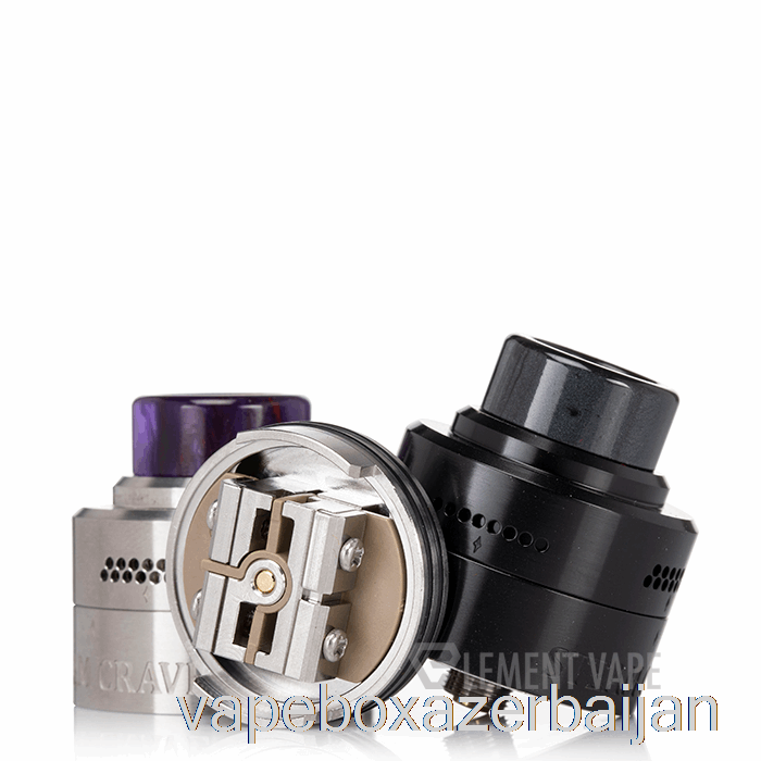 Vape Baku Steam Crave Hadron 30mm RDSA MESH DECK - Black